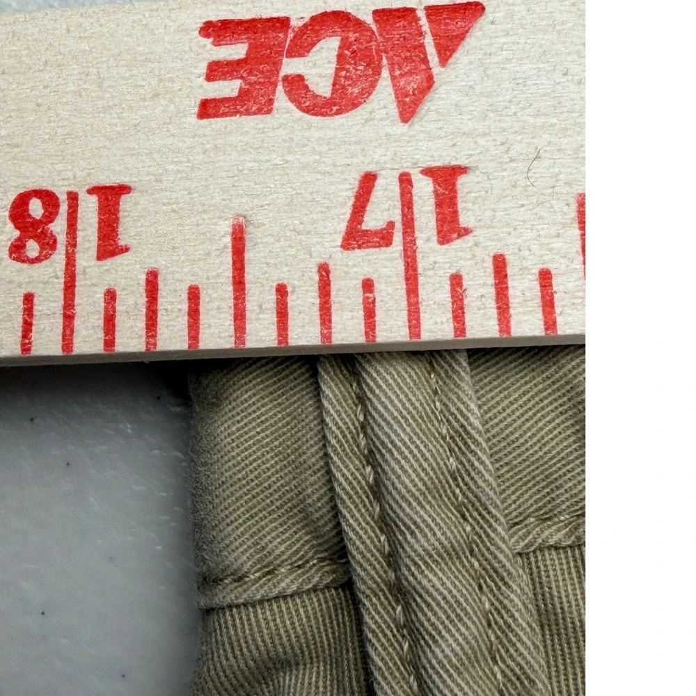 Polo‎ Ralph Lauren Mens Stretch Straight Fit Chino Pants Khaki Tan 34x32 35x29.5
